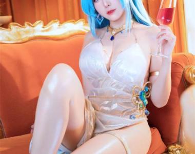 miko酱 海伦礼服壁纸